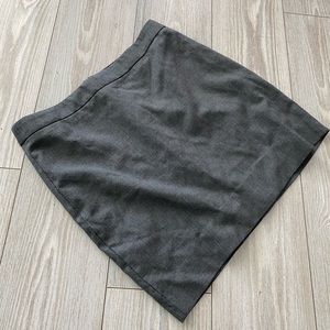 Gray Mini Skirt